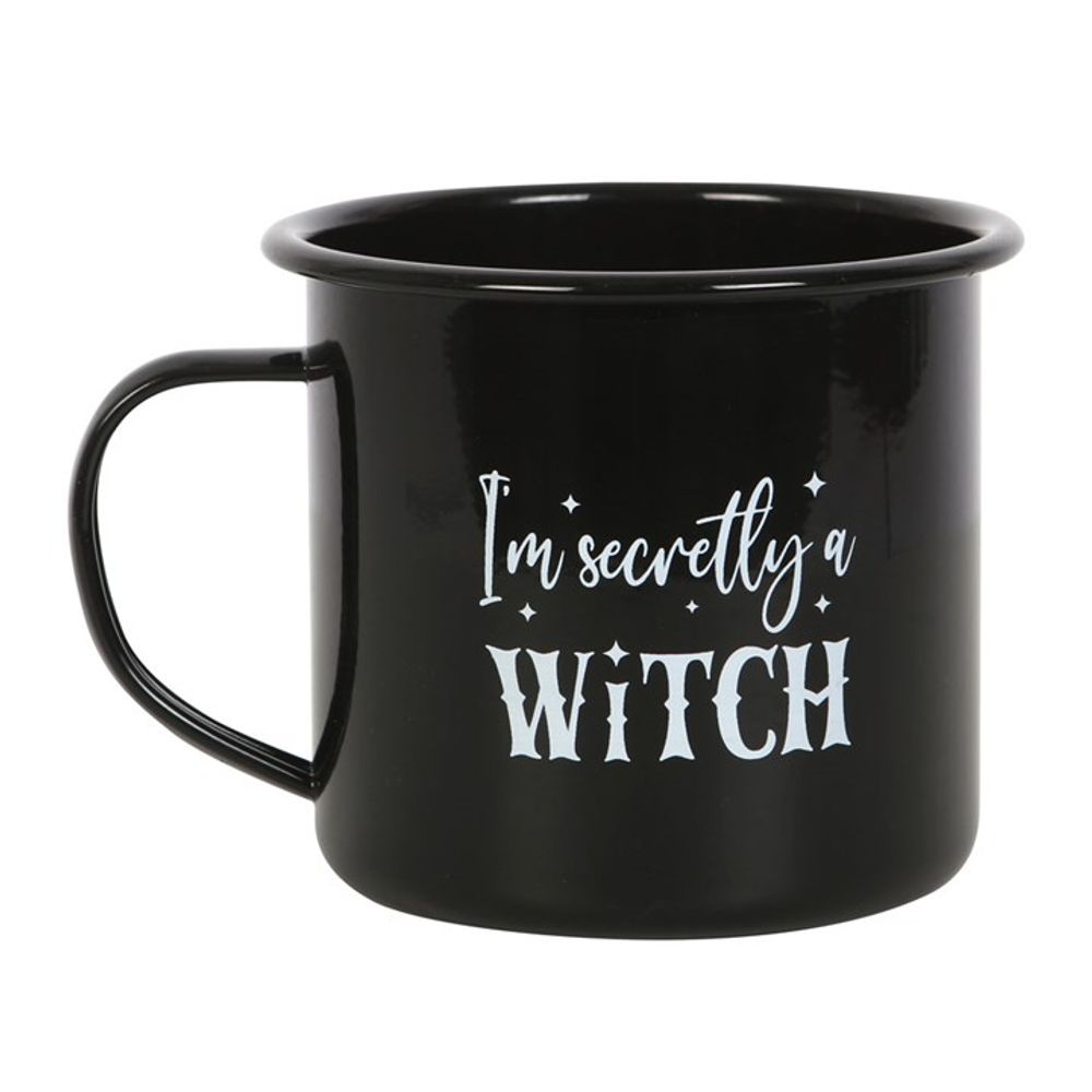 I'm Secretly A Witch Enamel Mug N/A