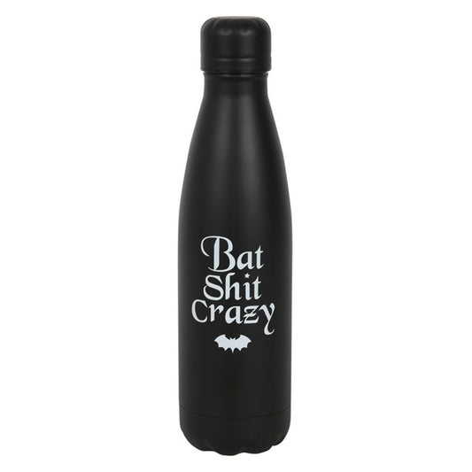 Bat Shit Crazy Metal Water Bottle N/A