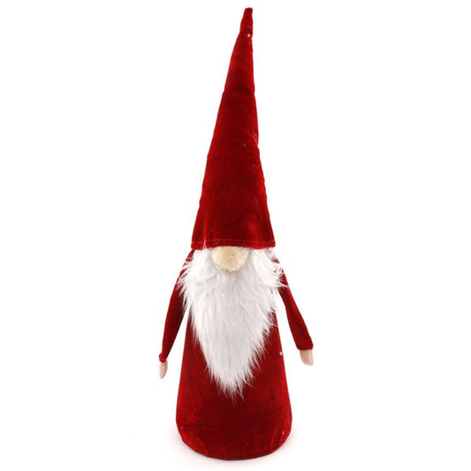 46cm Red Velvet Standing Christmas Gonk N/A