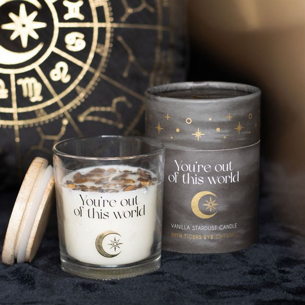 Vanilla Stardust Crystal Chip Candle N/A