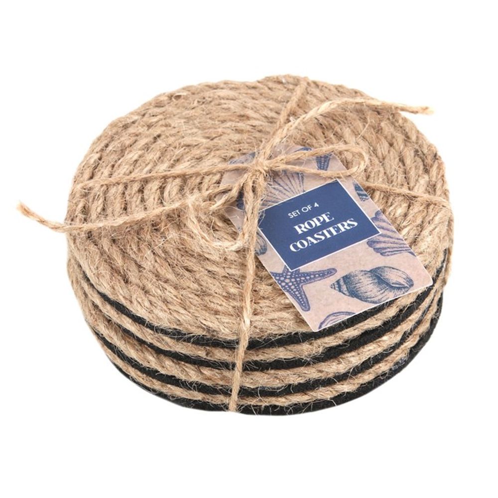 Coastal Charm Rope Coaster Set N/A