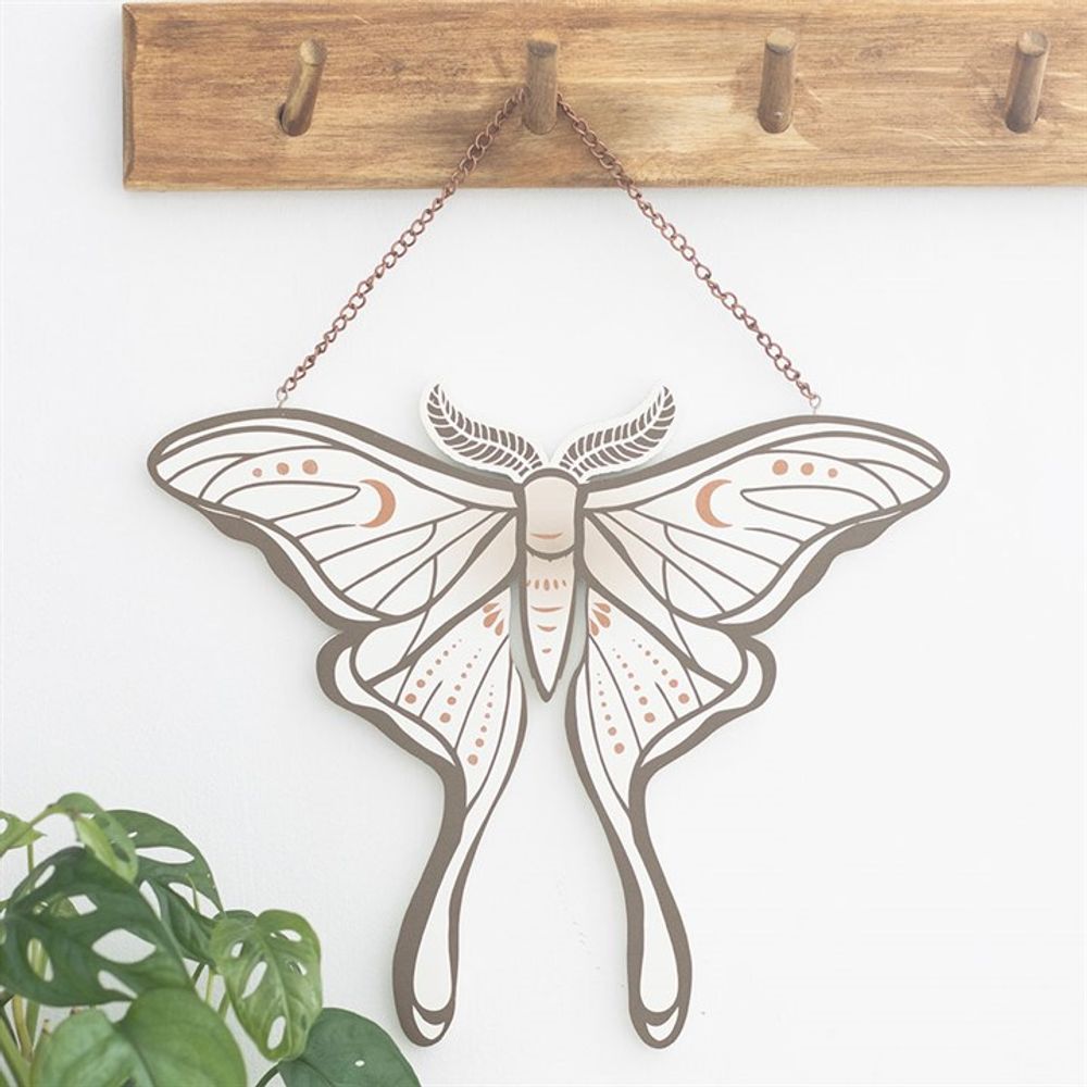 Luna Moth Hanging Sign N/A