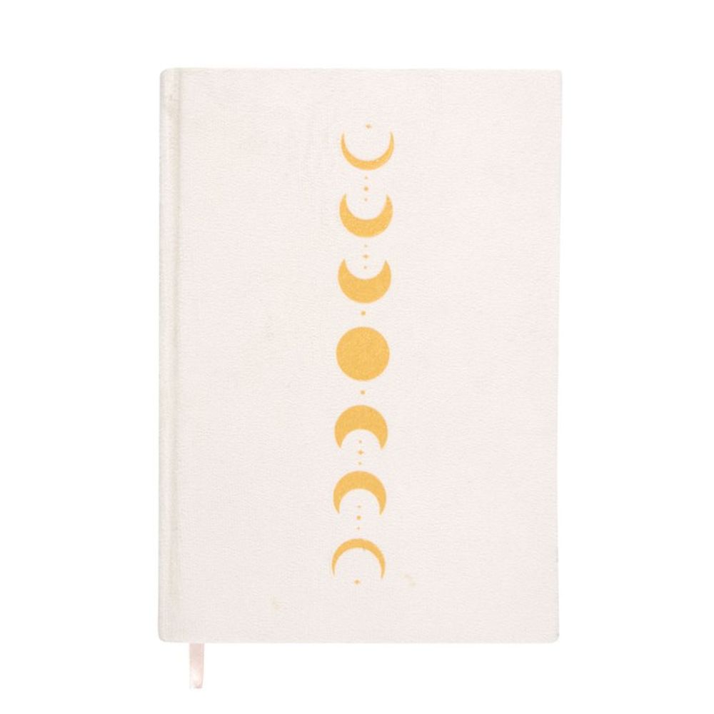 Moon Phase Velvet A5 Notebook N/A