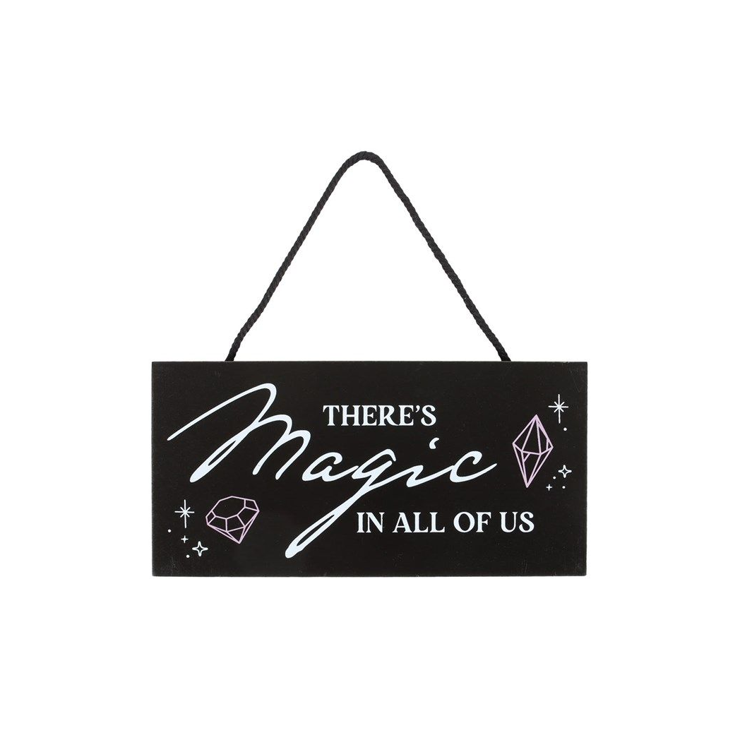 There's Magic in All of Us Witchy Hanging Sign N/A