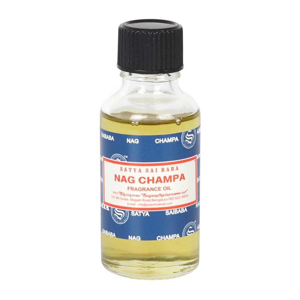 Set of 12 Nag Champa Fragrance Oils by Satya N/A