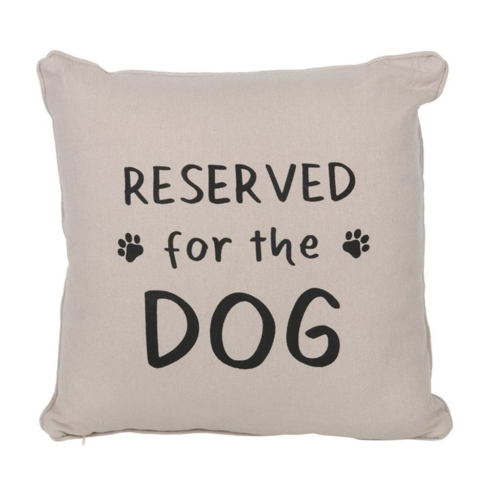 Reserved for the Dog Reversible Cushion N/A