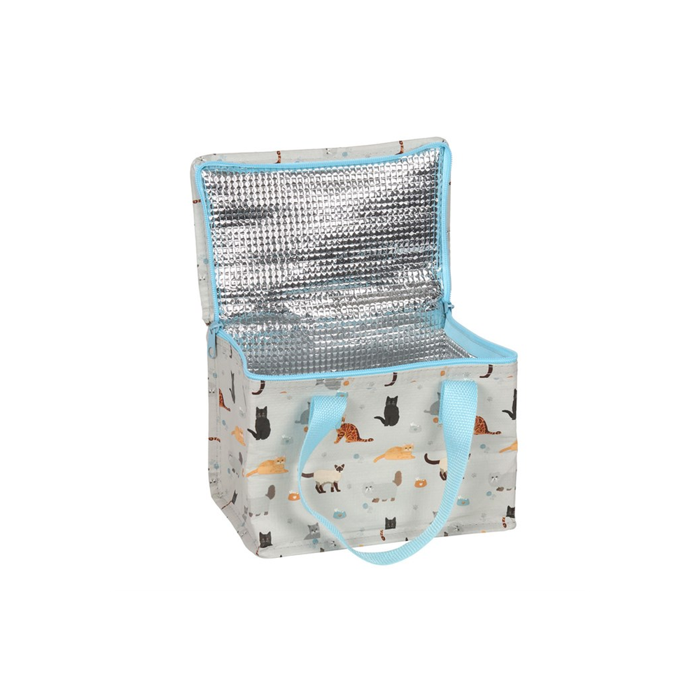 Cat Print Lunch Bag N/A