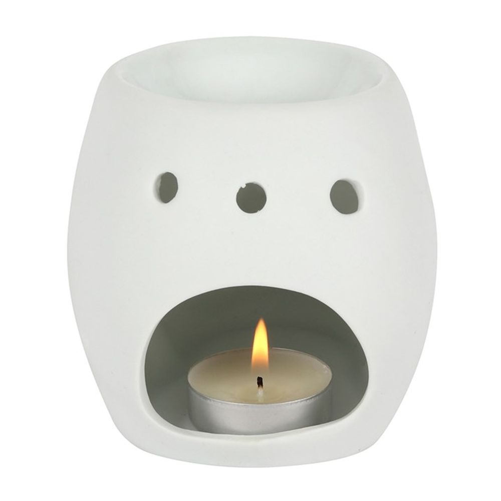 White Skull Oil Burner N/A