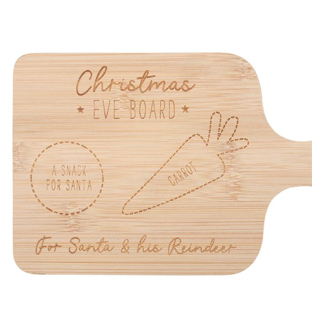 Wooden Christmas Eve Serving Board N/A