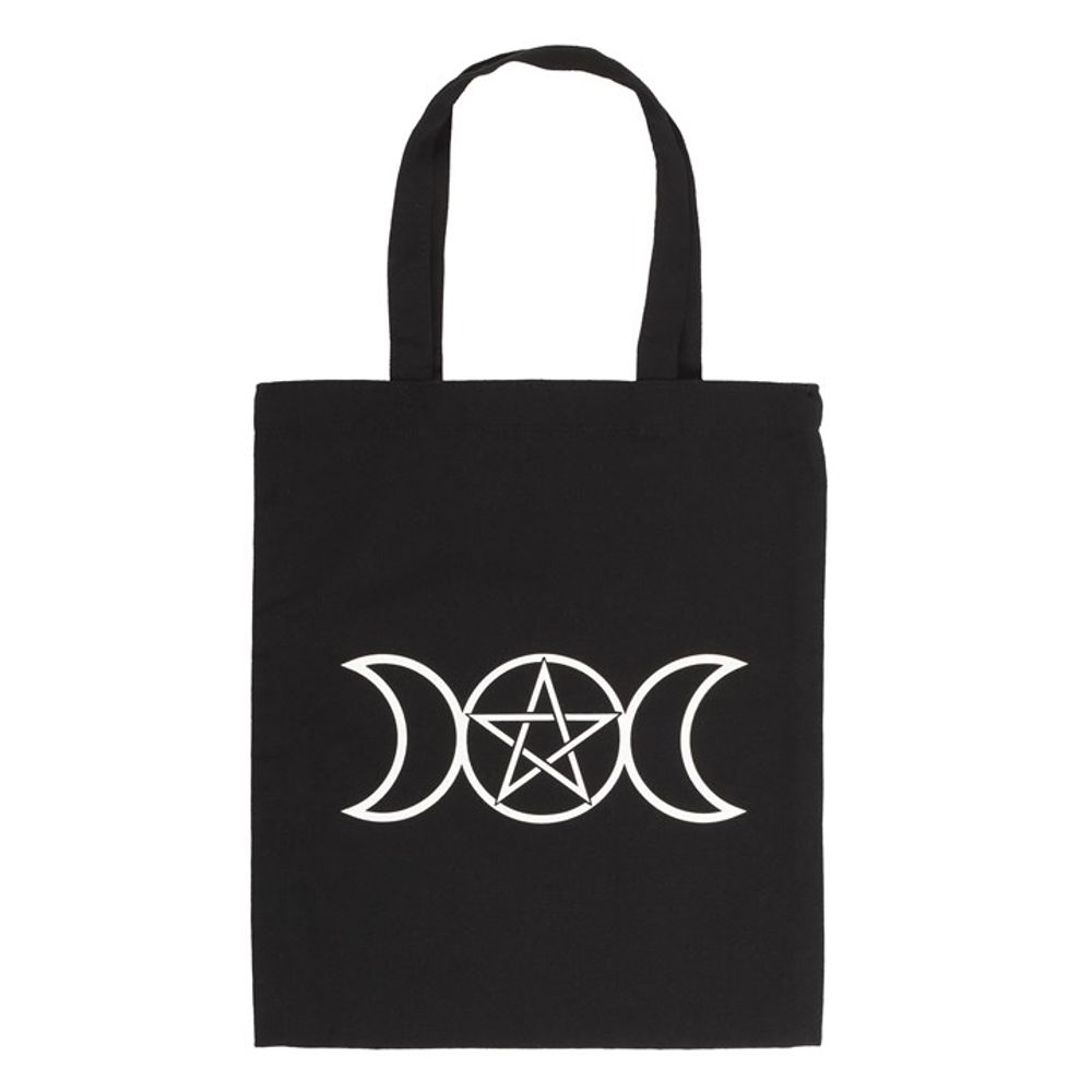 Triple Moon Polycotton Tote Bag N/A