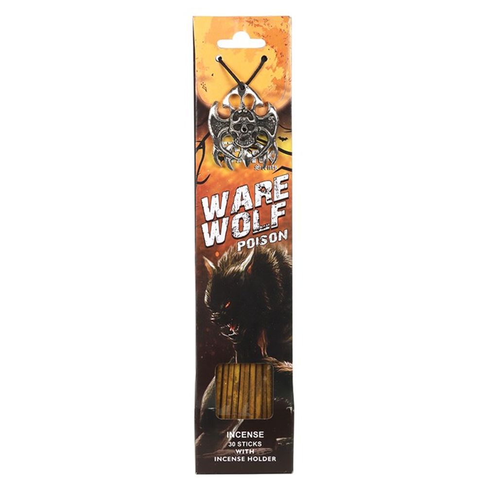 Werewolf Poison Incense Sticks with Holder N/A