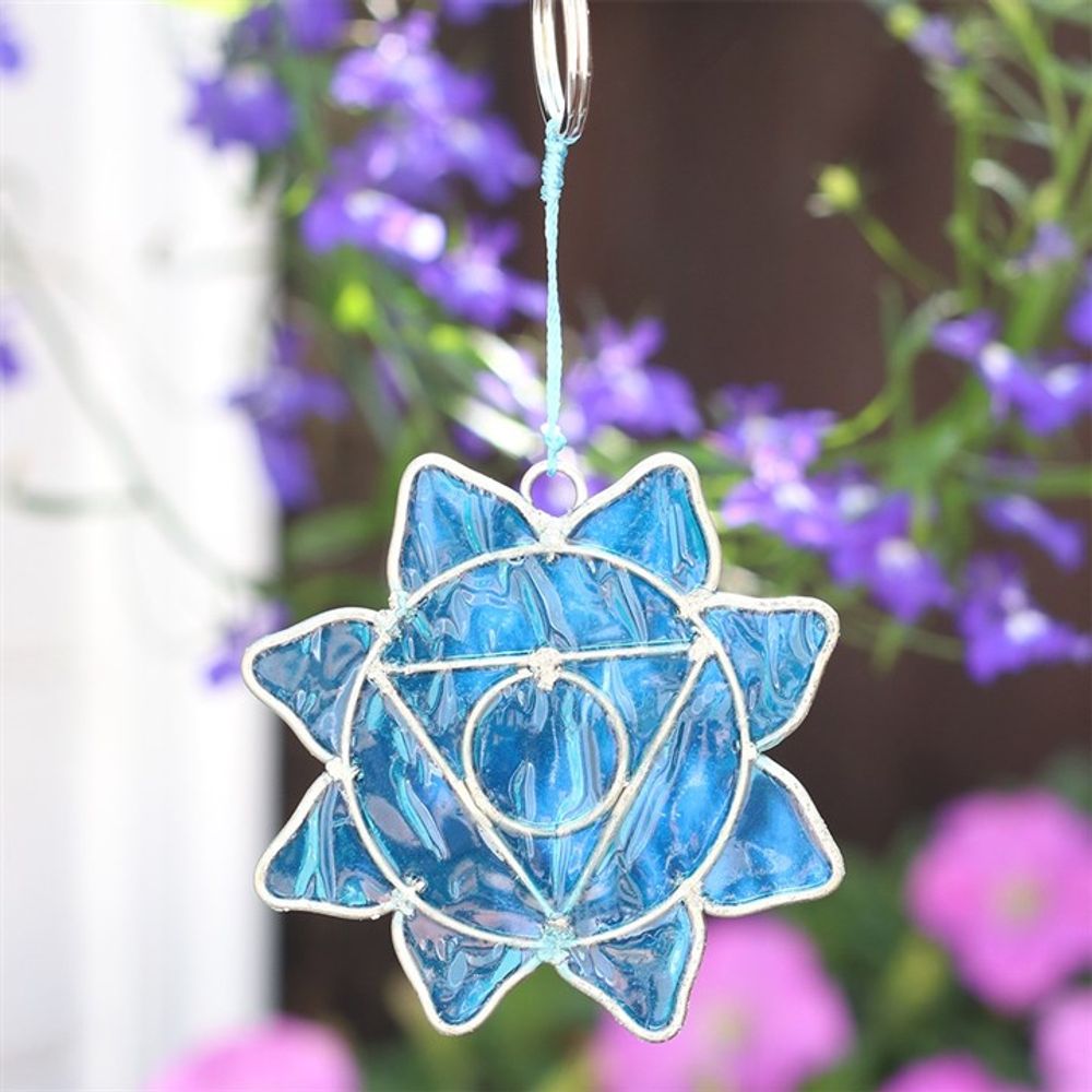 Throat Chakra Symbol Mini Suncatcher N/A