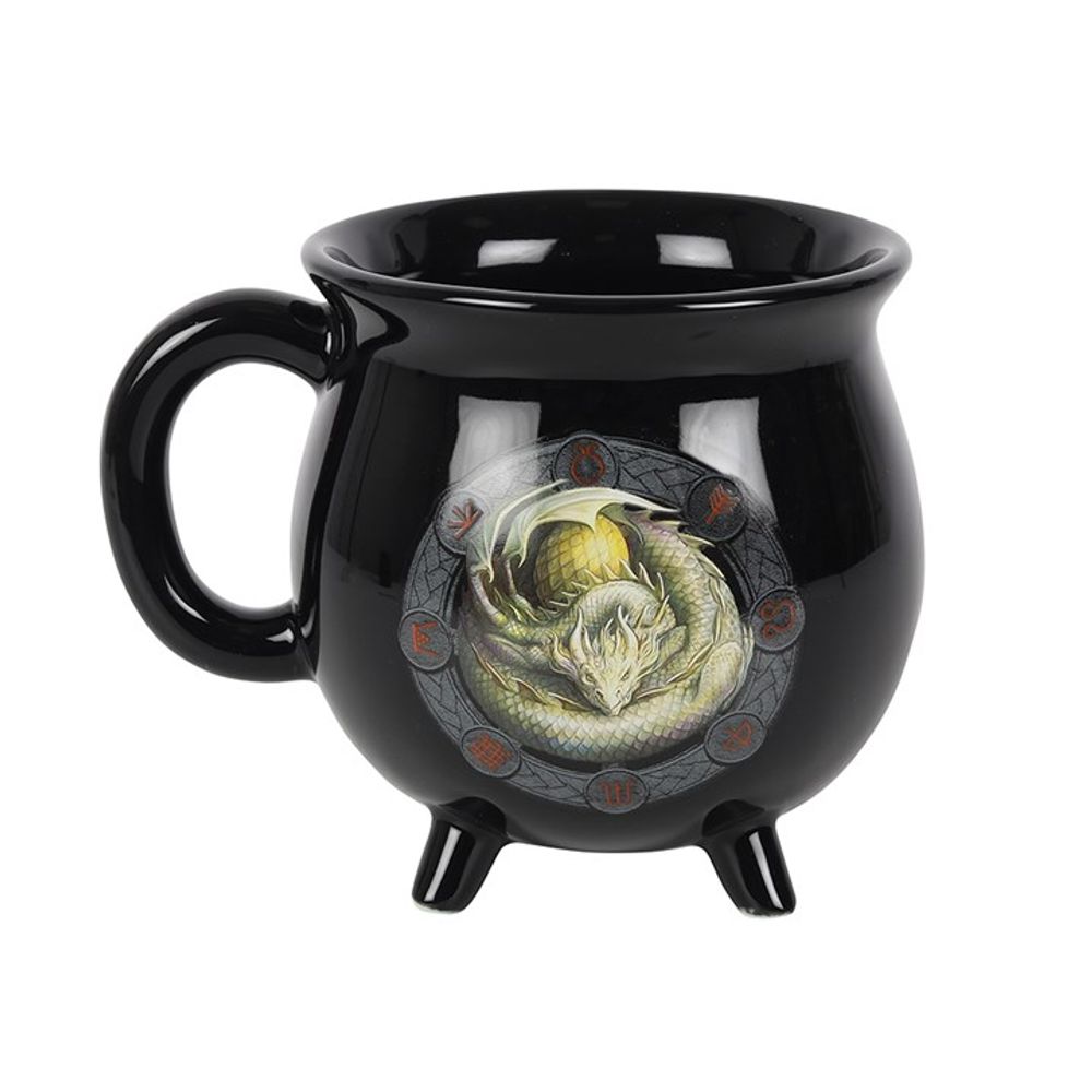 Ostara Colour Changing Cauldron Mug by Anne Stokes N/A