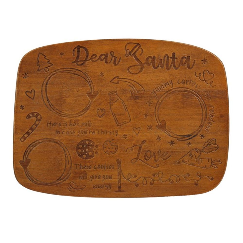 35cm Dear Santa Christmas Eve Treat Board N/A