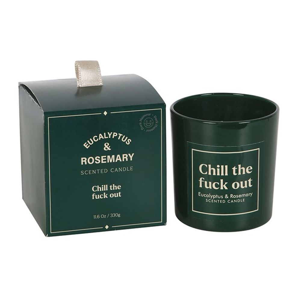 Sweary Chill Out Eucalyptus & Rosemary Candle N/A