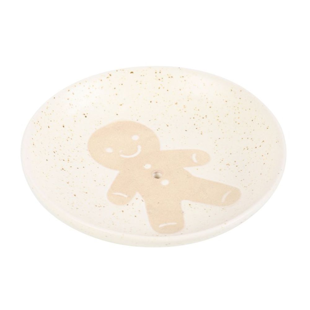 Gingerbread Man Incense Stick Holder N/A