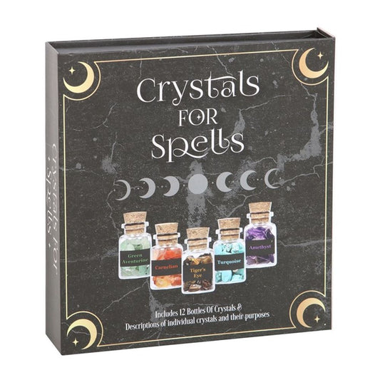 Crystals for Spells Crystal Chip Bottle Gift Set N/A