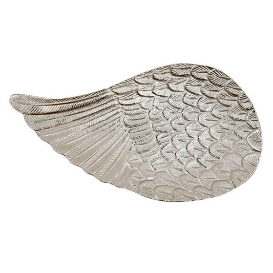 31cm Silver Aluminium Angel Wing Tray N/A