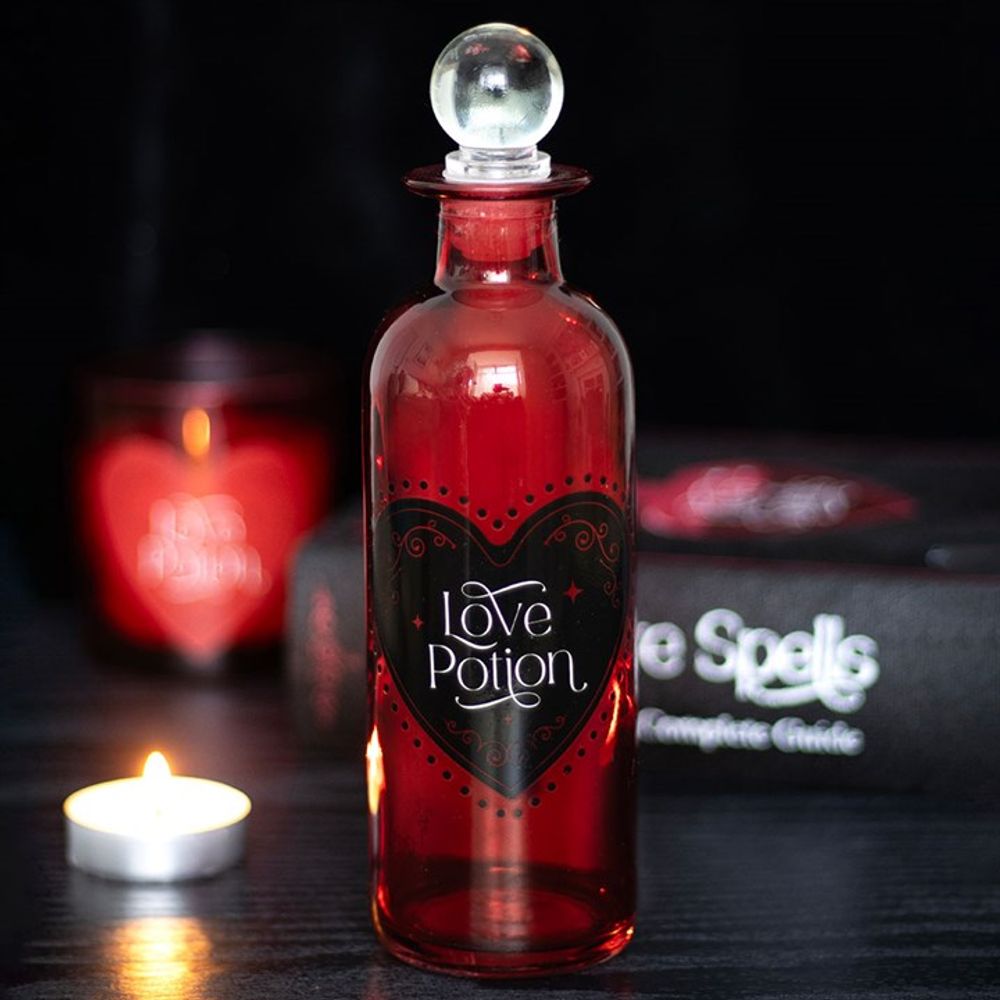 Decorative Glass Love Potion Bottle N/A