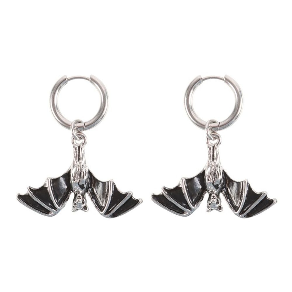 Hanging Bat Earrings N/A