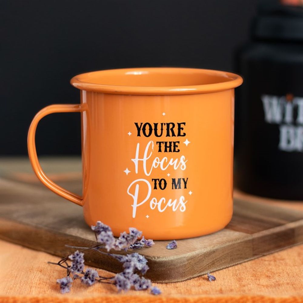 You're The Hocus To My Pocus Enamel Mug N/A