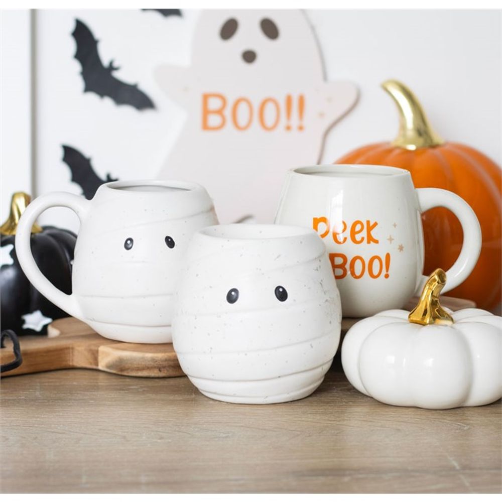 Peekaboo Ghost Rounded Mug N/A