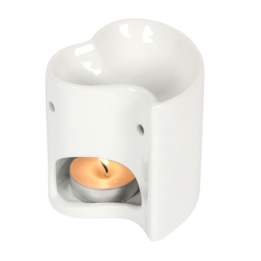 White Heart Oil Burner N/A