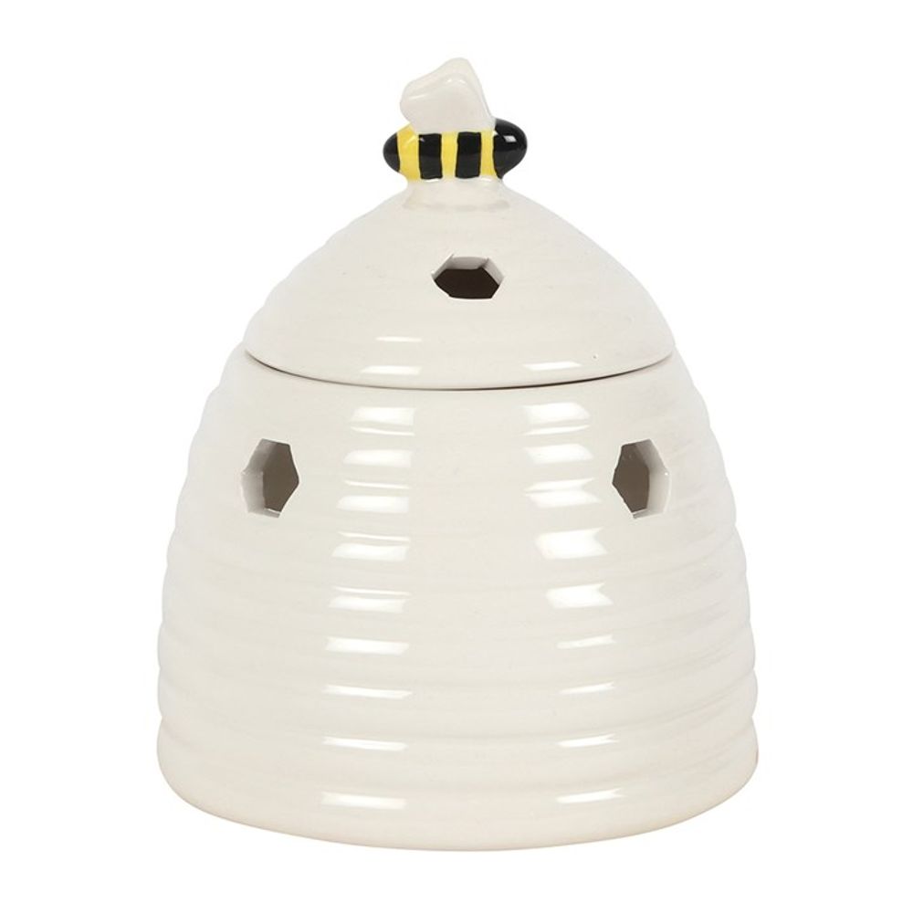 White Beehive Oil Burner N/A