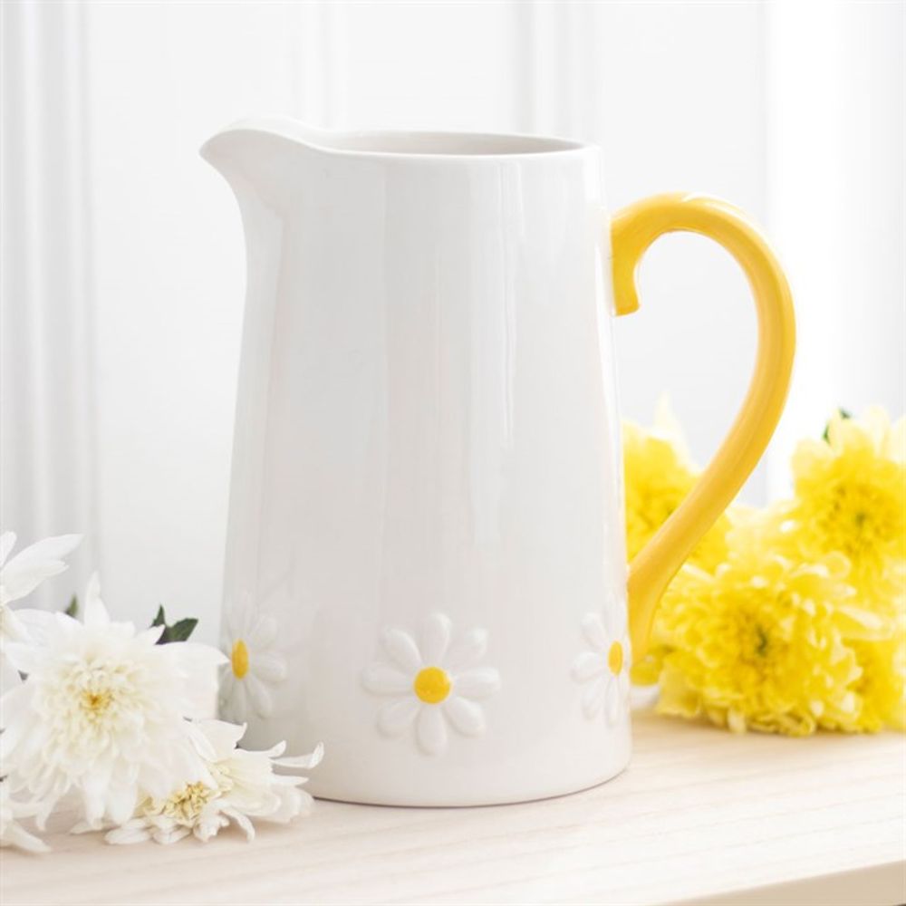 Daisy Ceramic Flower Jug N/A