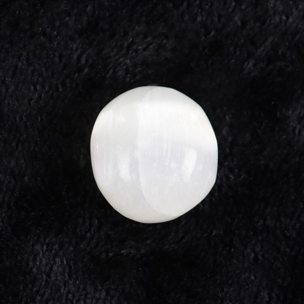 Selenite Crystal Tumblestone N/A