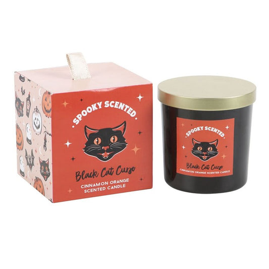 Black Cat Curse Cinnamon Orange Candle N/A