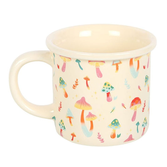 Funky Fungi Mushroom Print Mug N/A