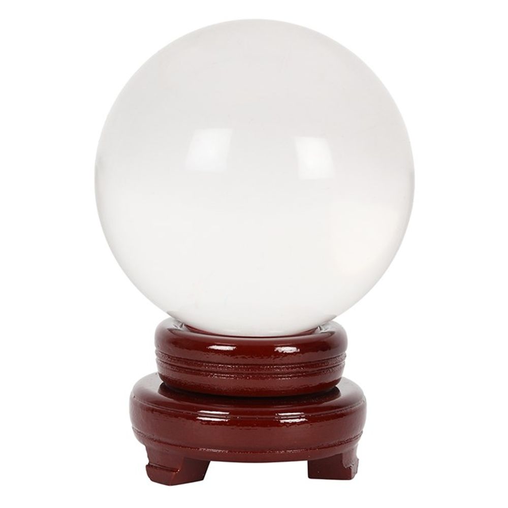 13cm Crystal Ball with Stand N/A