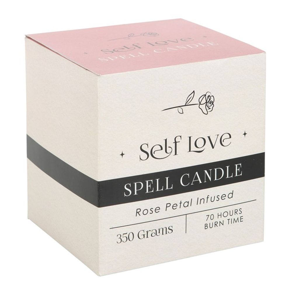 Rose Petal Infused Self Love Spell Candle N/A