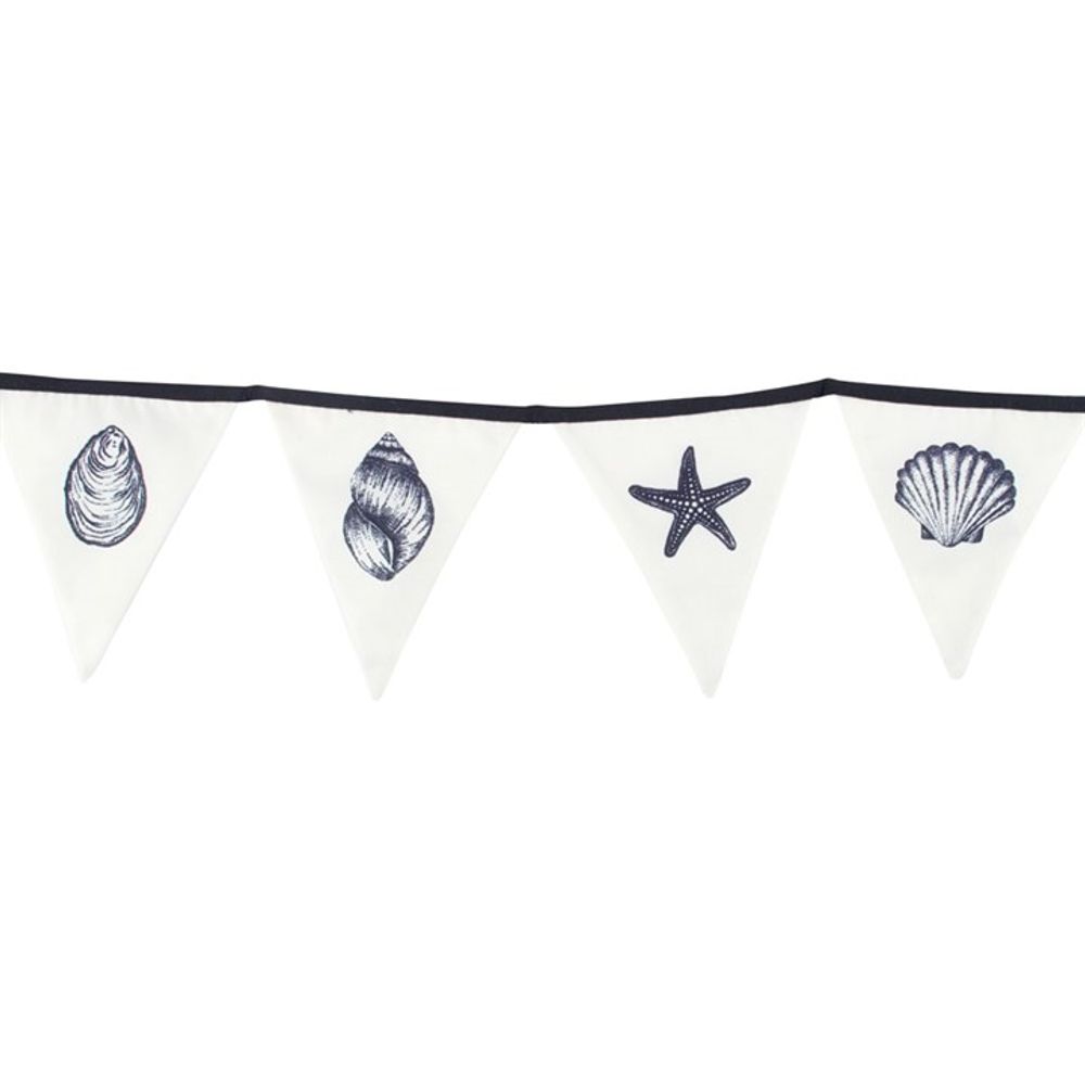 Single Seashell Fabric Bunting N/A