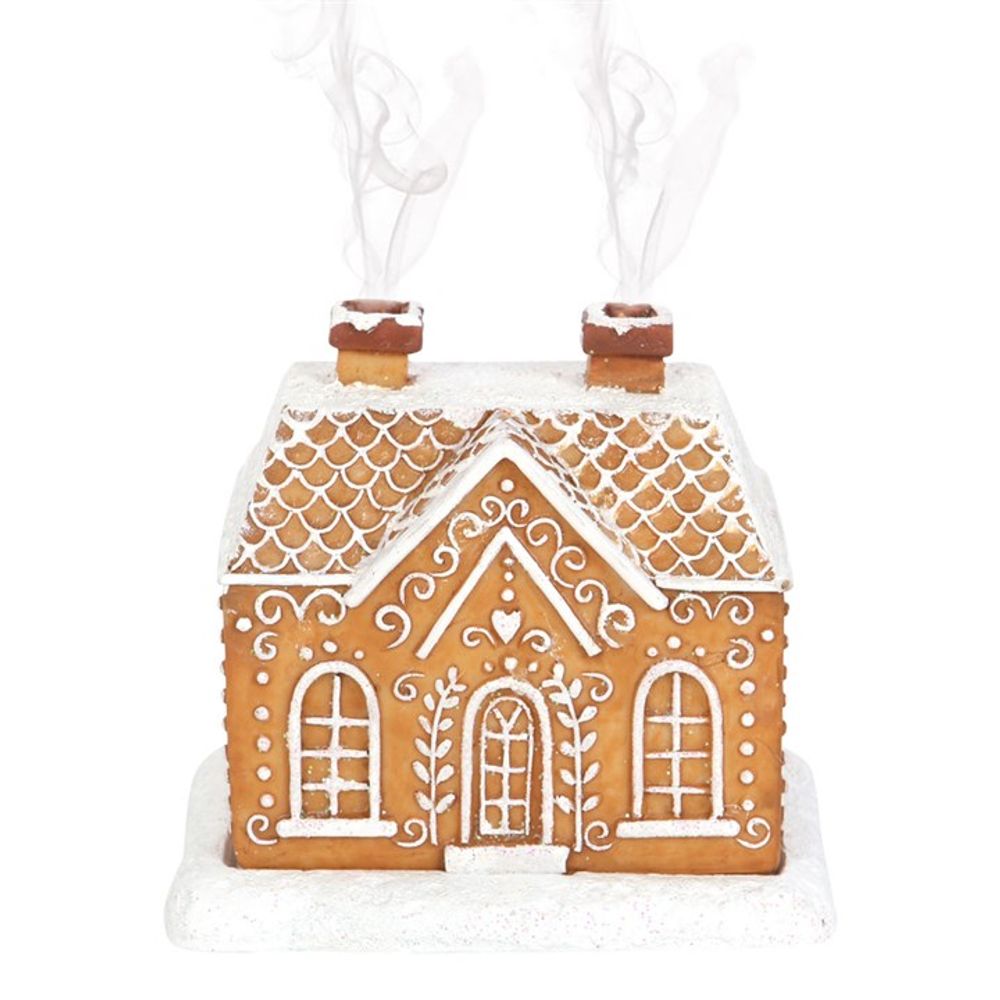 Gingerbread House Incense Cone Burner N/A