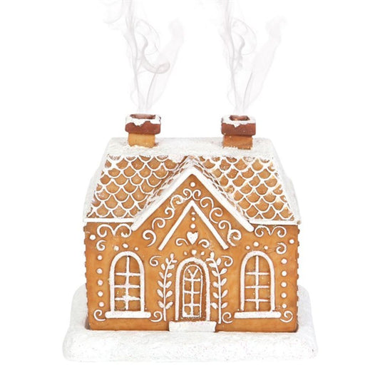 Gingerbread House Incense Cone Burner N/A