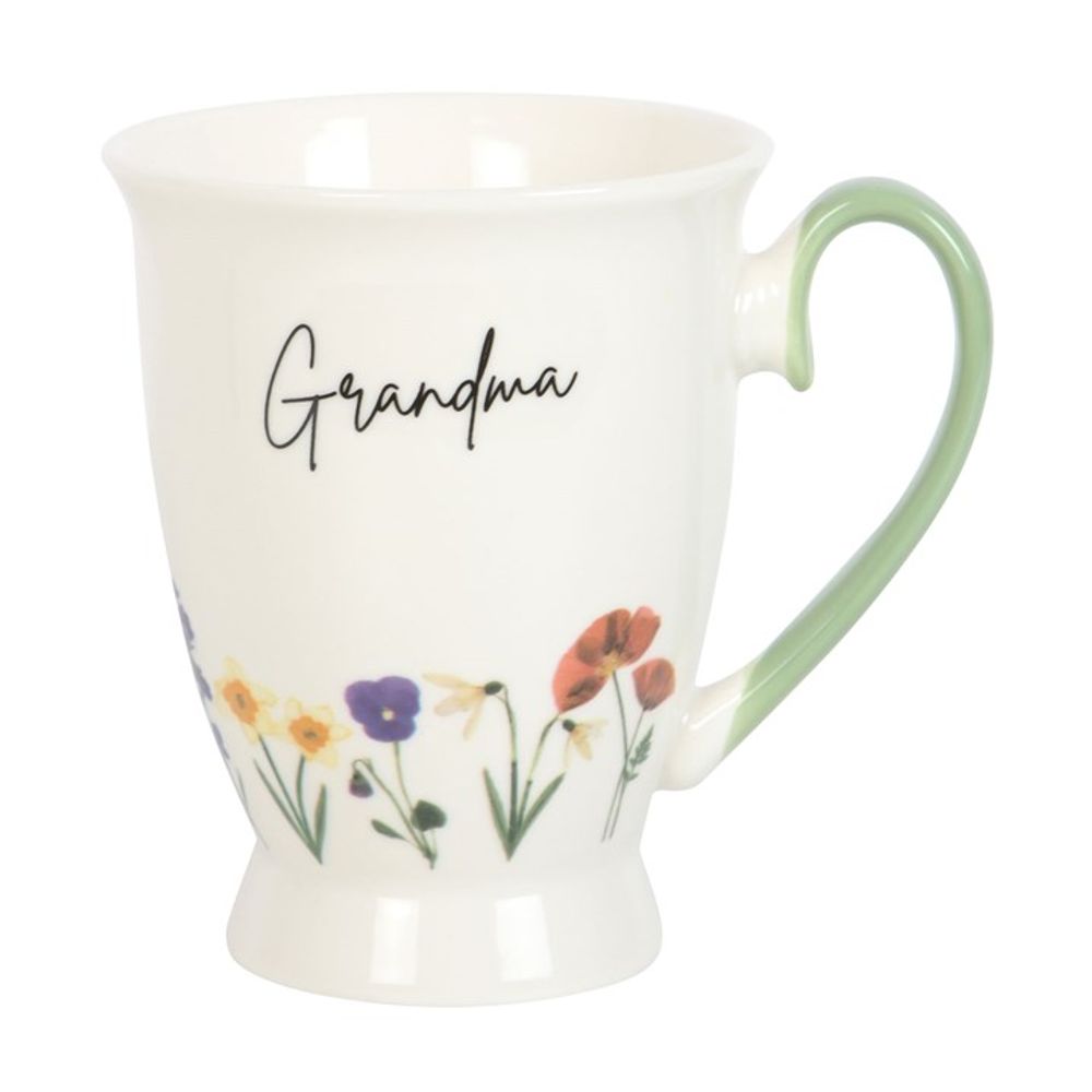 Grandma Wildflower Pedestal Mug N/A