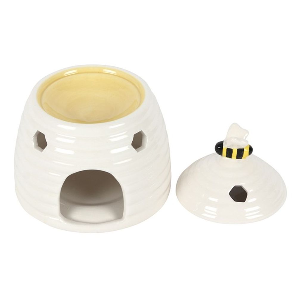 White Beehive Oil Burner N/A