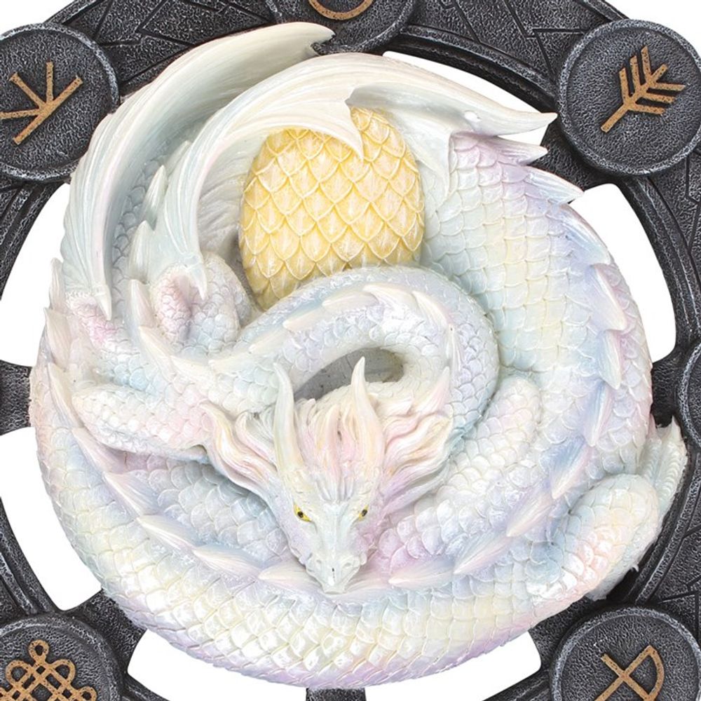 Ostara Dragon Resin Wall Plaque by Anne Stokes N/A