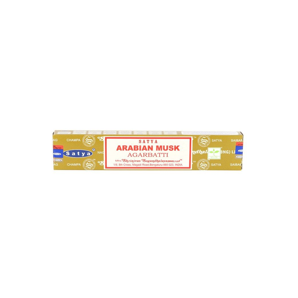 12 Packs of Arabian Musk Incense Sticks by Satya N/A