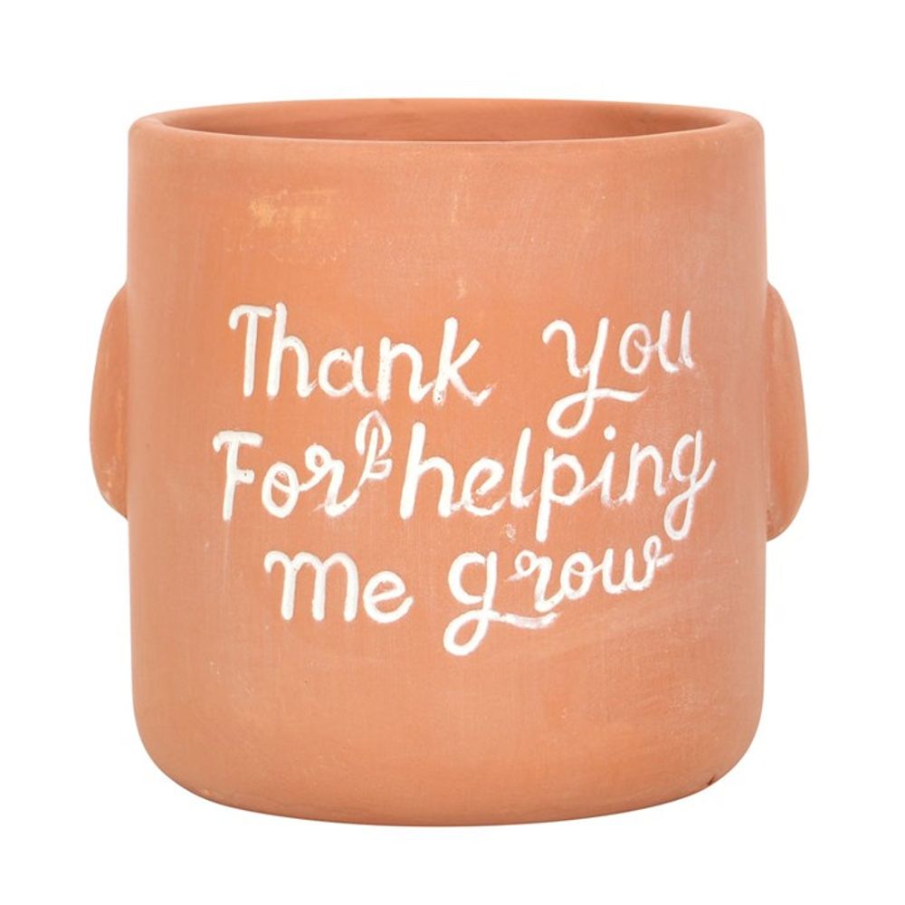 Thank You For Helping Me Grow Sitting Plant Pot Pal N/A