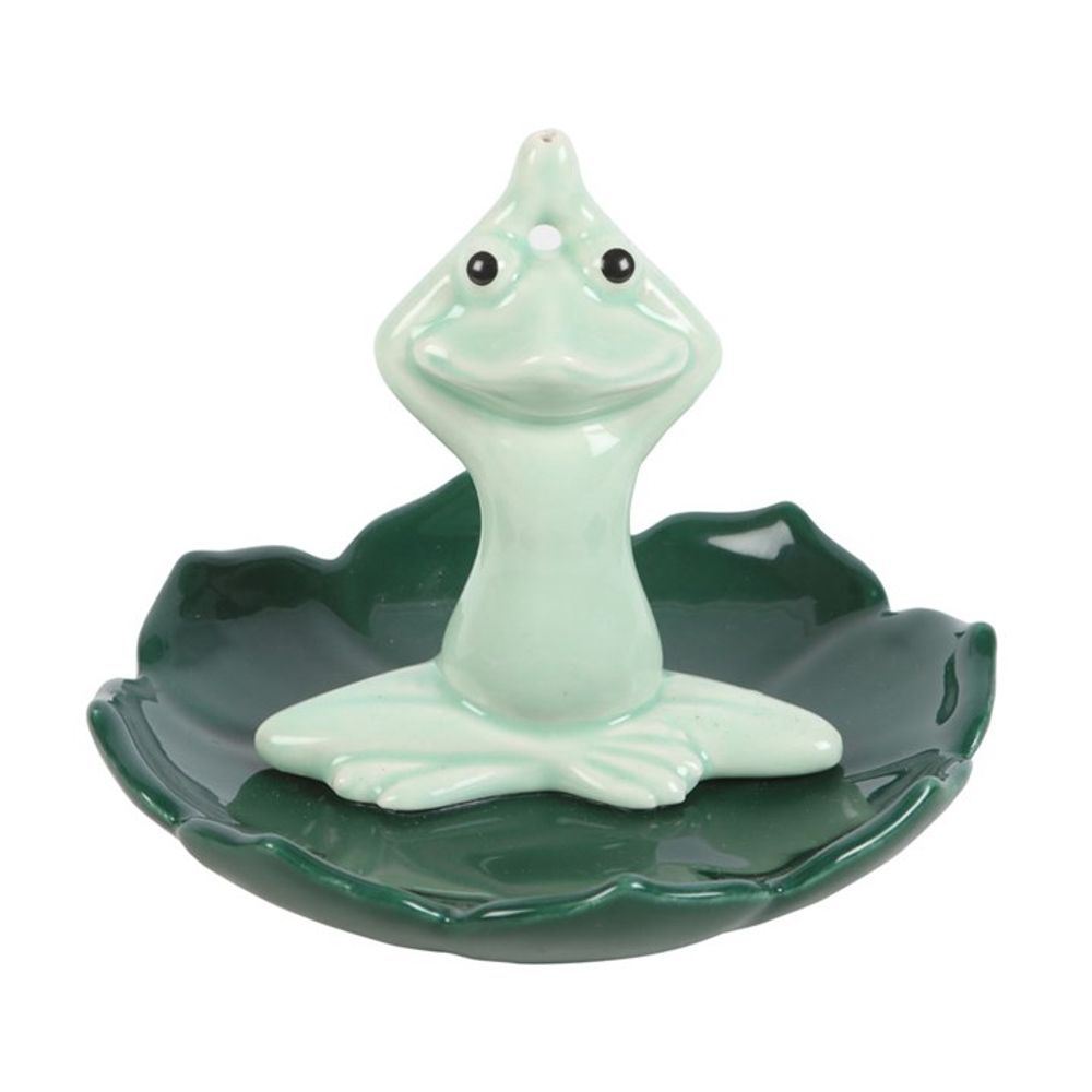 Yoga Frog Incense Stick Holder N/A