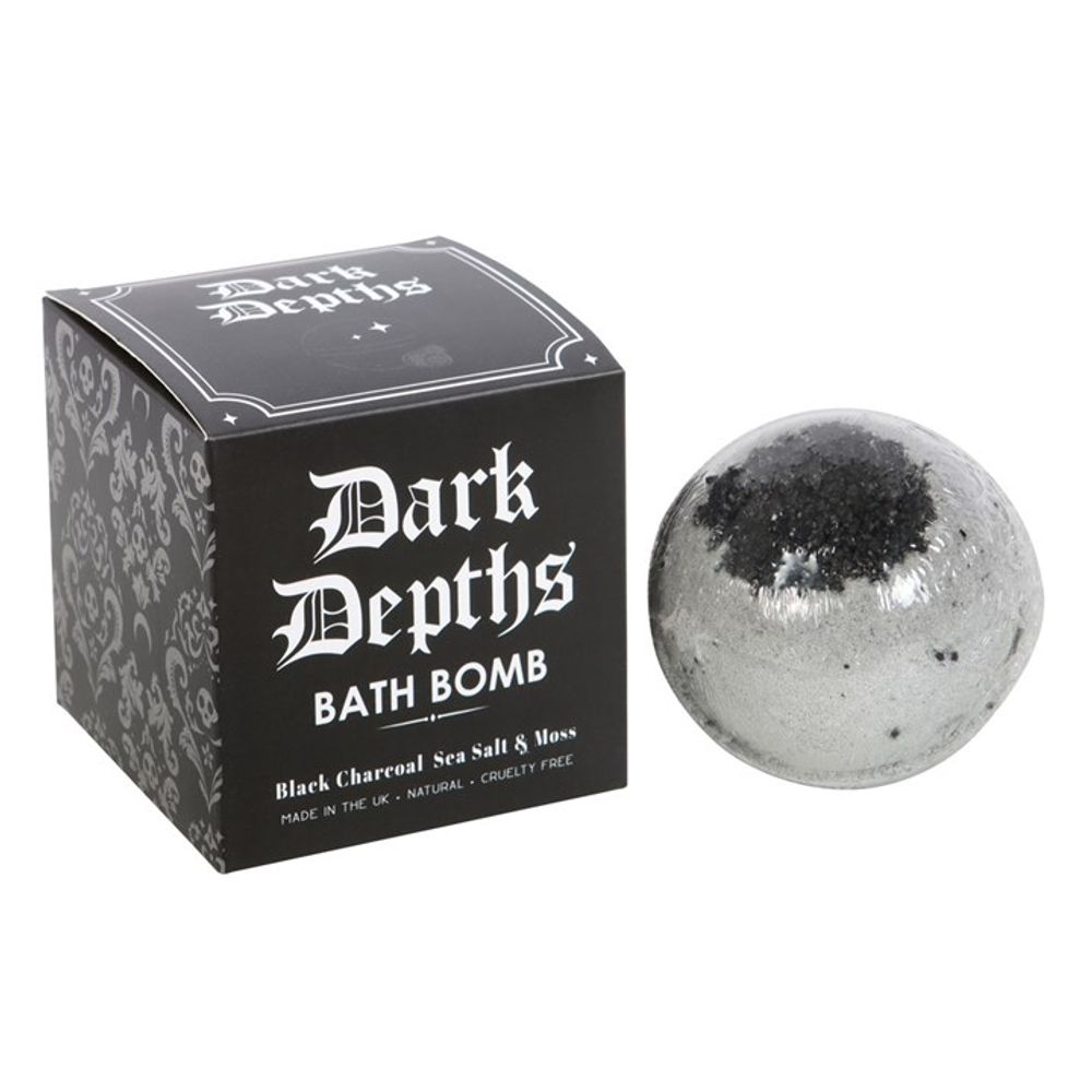 Dark Depths Black Charcoal Bath Bomb N/A