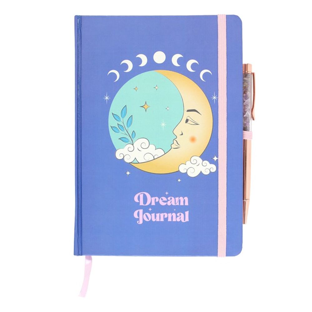 The Moon Dream Journal with Amethyst Pen N/A