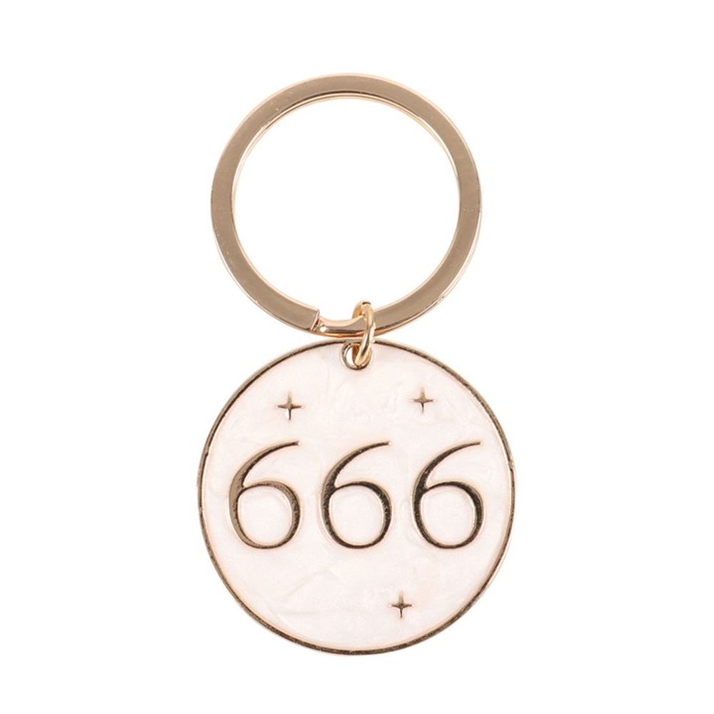 666 Angel Number Keyring N/A