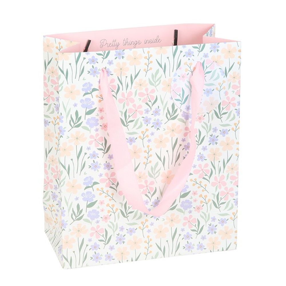 23cm Medium Ditsy Floral Gift Bag N/A