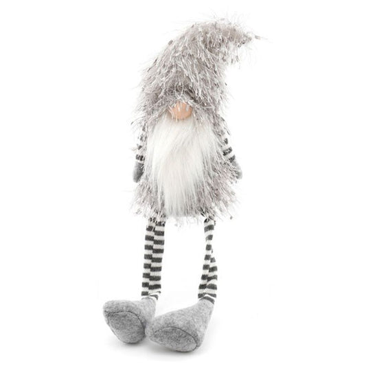 Grey Plush Santa Gonk with Dangly Legs N/A