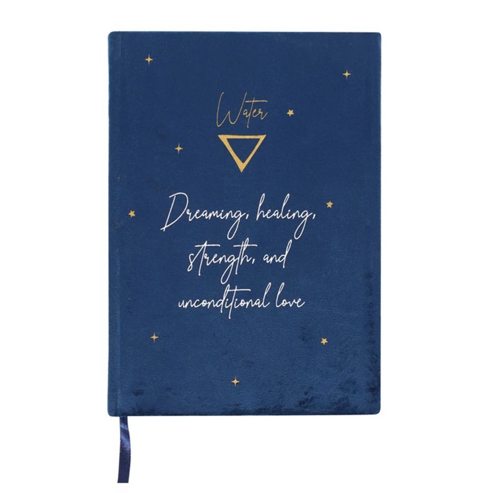 Water Element Velvet A5 Notebook N/A