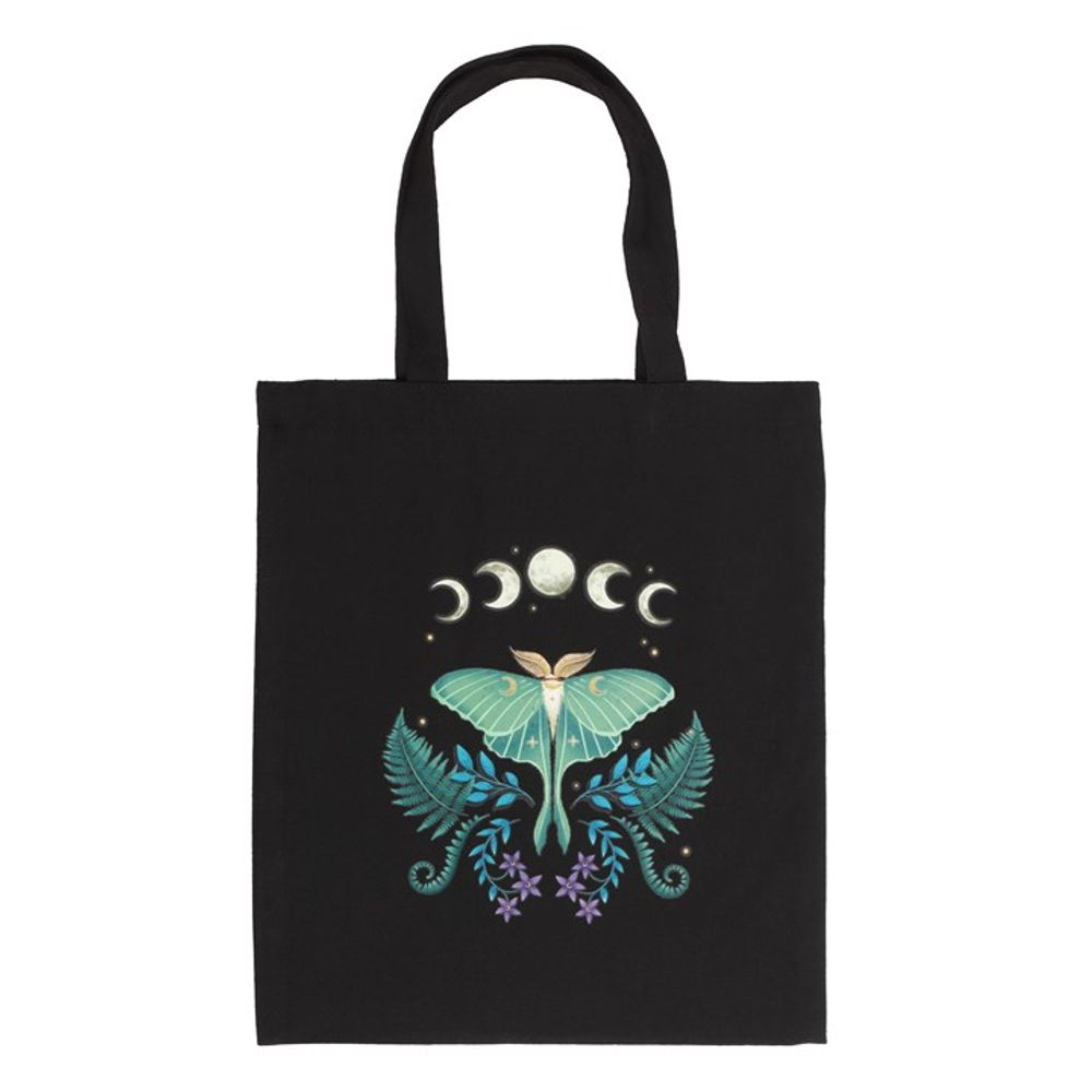 Luna Moth Polycotton Tote Bag N/A